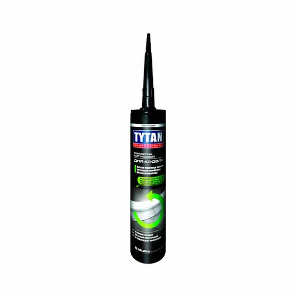Герметик Tytan Professional Битумно-Каучуковый Кровельный черный 310мл