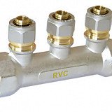 Коллектор клапанный RVC 3/4 (3 цанги 16)