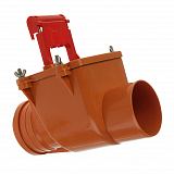 Клапан обратный ф110 (рыжий)