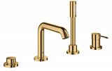 Смеситель однорычажный для ванны Grohe Essence New, на 4 отверстия, холодный рассвет