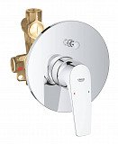 Смеситель для ванны Grohe Start Flow, встраиваемый, со встроенным механизмом