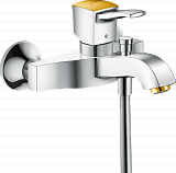 Смеситель Hansgrohe Metropol Classic для ванны, однорычажный, ВМ, хром/под золото
