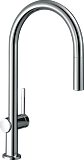 Кухонный смеситель Hansgrohe Talis M54 однорычажный, 210, с вытяжным изливом, 1jet, sBox