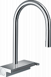 Кухонный смеситель Hansgrohe Aquno Select M81 однорычажный, 170, с вытяжным душем, 3jet, sBox