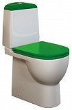 Унитаз-компакт Sanita Luxe Best Color Green сиденье дюропласт с микролифтом