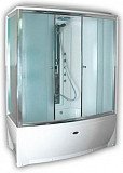Душевая кабина Radomir Элис, матовое стекло, высокий поддон, 168х85х226, левая