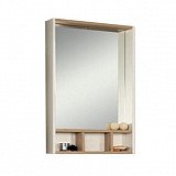 Зеркало-шкаф Акватон Йорк 60 Белый/Дуб сонома 1A170102YOAD0