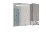 Шкаф-зеркало Домино Trend 100 Дуб серый