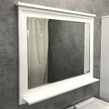 Зеркало COMFORTY Феррара-100 белый глянец